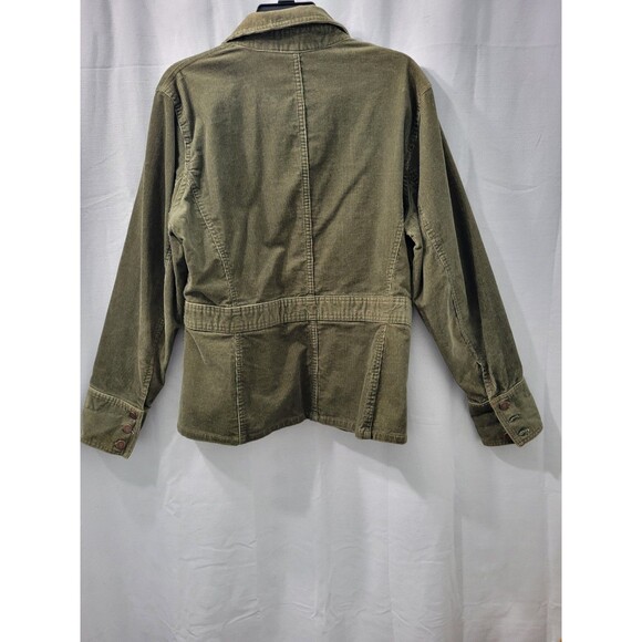 Jones Sport New York Signature Green Corduroy Jacket Size L - Picture 3 of 9